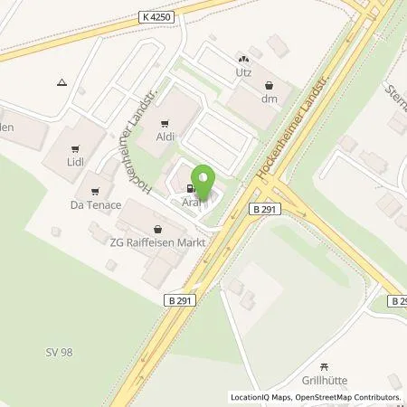 Standortübersicht der Tankstelle BP Europa SE in 68723 Schwetzingen