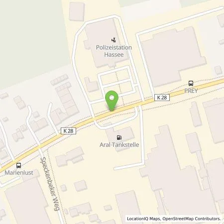 Standortübersicht der Tankstelle BP Europa SE in 24113 Kiel