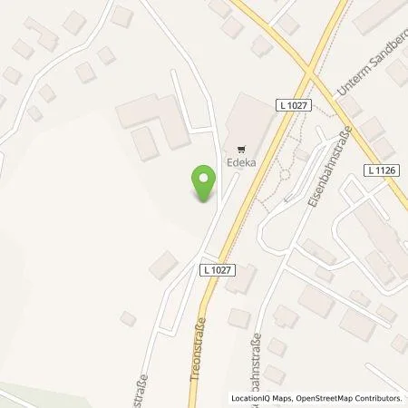 Standortübersicht der Tankstelle TEAG Mobil GmbH in 36448 Bad Liebenstein