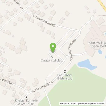 Standortübersicht der Tankstelle TEAG Mobil GmbH in 99891 Bad Tabarz