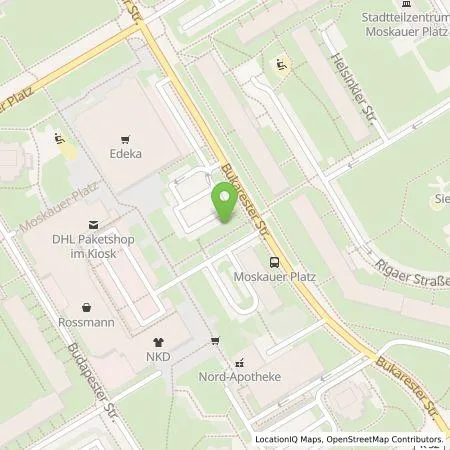 Standortübersicht der Tankstelle TEAG Mobil GmbH in 99091 Erfurt