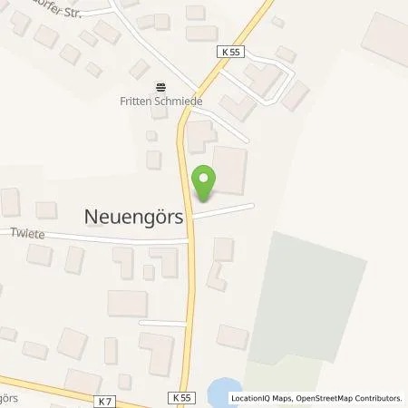 Standortübersicht der Tankstelle HanseWerk AG in 23818 Neuengörs