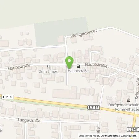 Standortübersicht der Tankstelle Oberhessische Versorgungsbetriebe AG in 63694 Limeshain