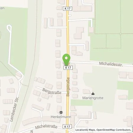 Standortübersicht der Tankstelle HOCHTIEF Ladepartner GmbH in 46119 Oberhausen