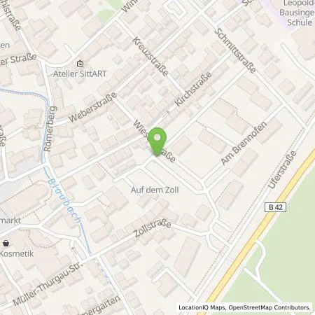 Standortübersicht der Tankstelle Süwag Vertrieb AG & Co. KG in 65366 Geisenheim