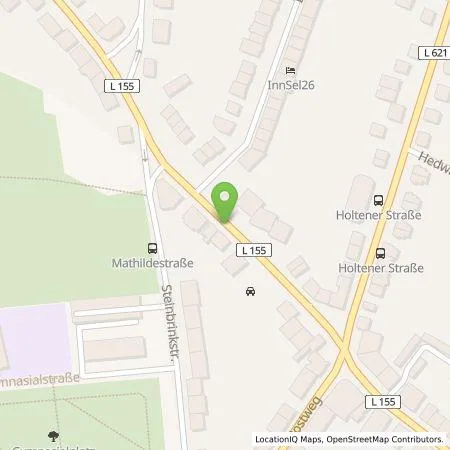 Standortübersicht der Tankstelle HOCHTIEF Ladepartner GmbH in 46149 Oberhausen