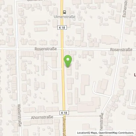 Standortübersicht der Tankstelle HOCHTIEF Ladepartner GmbH in 46049 Oberhausen