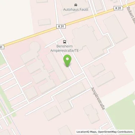 Standortübersicht der Tankstelle E.ON Drive GmbH in 64625 Bensheim