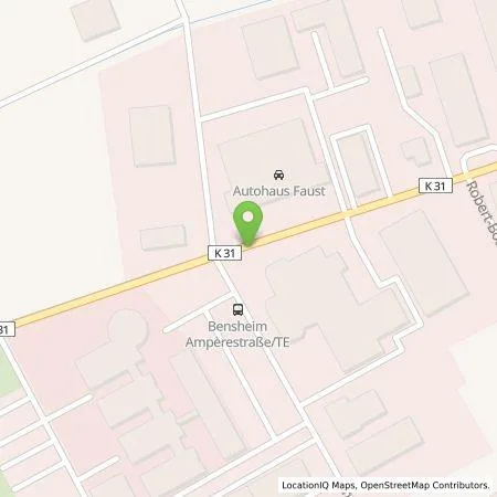 Standortübersicht der Tankstelle E.ON Drive GmbH in 64625 Bensheim