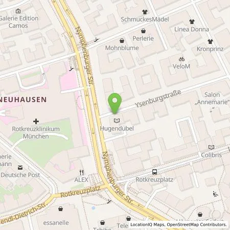 Standortübersicht der Tankstelle Jolt Energy GmbH in 80634 München