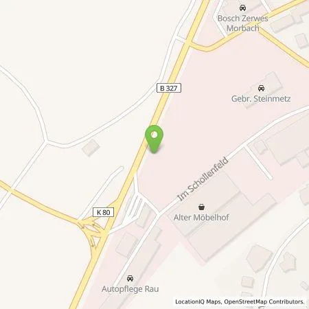 Standortübersicht der Tankstelle E.ON Drive Infrastructure GmbH in 54497 Morbach