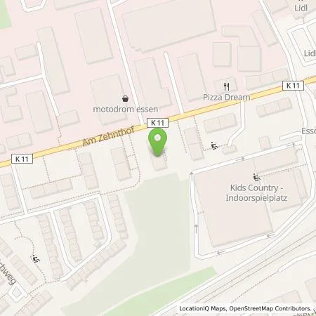 Standortübersicht der Tankstelle E.ON Drive GmbH in 45307 Essen