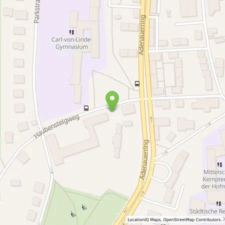 Standortübersicht der Tankstelle Zeus Zentrale Energie- und Service GmbH in 87439 Kempten (Allgäu)