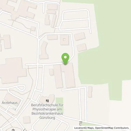 Standortübersicht der Tankstelle energie schwaben gmbh in 89312 Günzburg