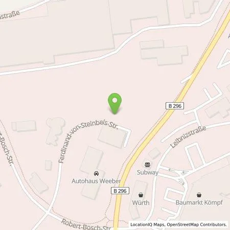 Standortübersicht der Tankstelle FKP GbR in 75365 Calw