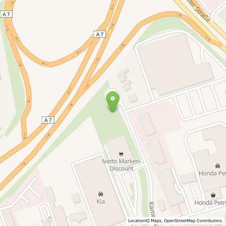 Standortübersicht der Tankstelle EnBW mobility+ AG und Co.KG in 22525 Hamburg
