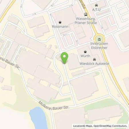 Standortübersicht der Tankstelle Wasserburger Energie GmbH in 83512 Wasserburg a. Inn