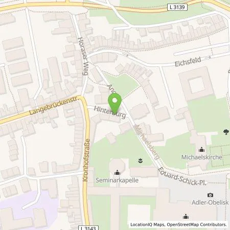 Standortübersicht der Tankstelle RhönEnergie Fulda GmbH in 36037 Fulda