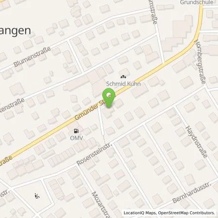 Standortübersicht der Tankstelle Gebäudetechnik Hamler GmbH in 73557 Mutlangen