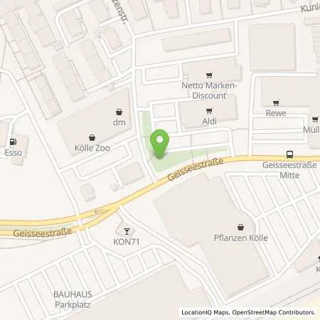 Standortübersicht der Tankstelle ALDI SÜD in 90439 Nürnberg