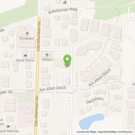 Standortübersicht der Tankstelle Orange Charging B.V. in 26316 Varel