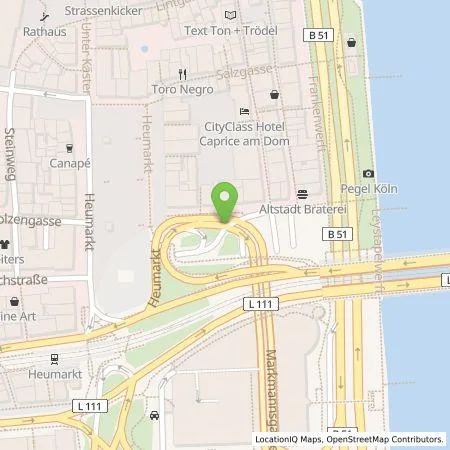Standortübersicht der Tankstelle Servipark Deutschland GmbH in 50667 Köln