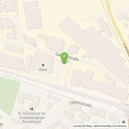 Standortübersicht der Tankstelle EnBW mobility+ AG und Co.KG in 71384 Weinstadt