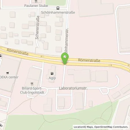 Standortübersicht der Tankstelle Plenitude On The Road S.r.l. in 85055 Ingolstadt