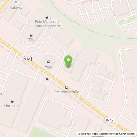 Standortübersicht der Tankstelle Plenitude On The Road S.r.l. in 85053 Ingolstadt