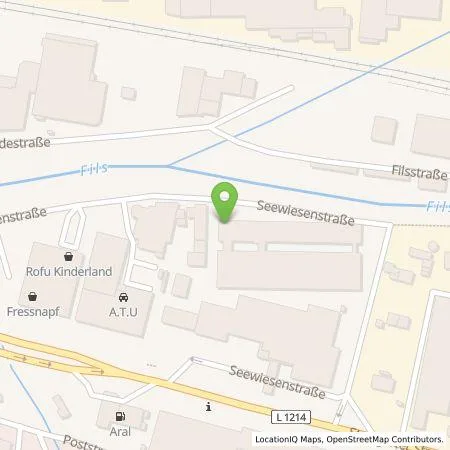 Standortübersicht der Tankstelle Salvia Group GmbH in 73054 Eislingen /Fils