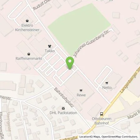 Standortübersicht der Tankstelle Präg Energiedienstleistungen GmbH & Co. KG in 87724 Ottobeuren