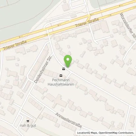 Standortübersicht der Tankstelle N-ERGIE Aktiengesellschaft in 90469 Nürnberg