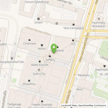 Standortübersicht der Tankstelle BRAWO GE Solution LIS GmbH in 39104 Magdeburg