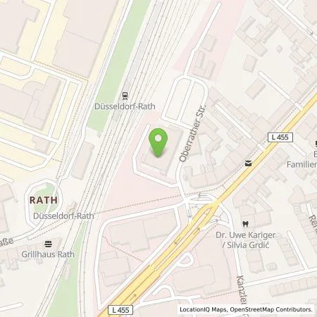 Standortübersicht der Tankstelle EnBW mobility+ AG und Co.KG in 40472 Düsseldorf