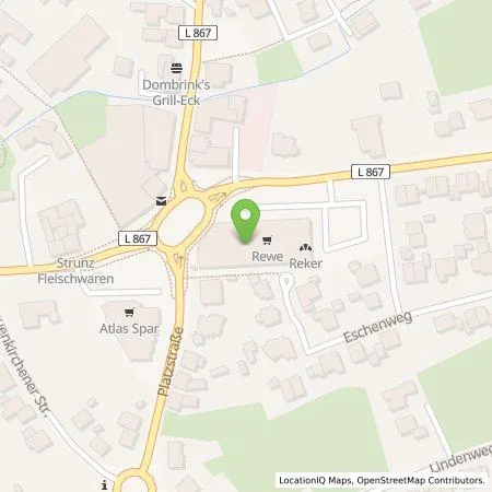 Standortübersicht der Tankstelle EnBW mobility+ AG und Co.KG in 33397 Rietberg