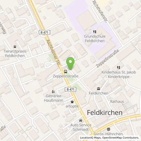 Standortübersicht der Tankstelle Energie Südbayern GmbH in 85622 Feldkirchen