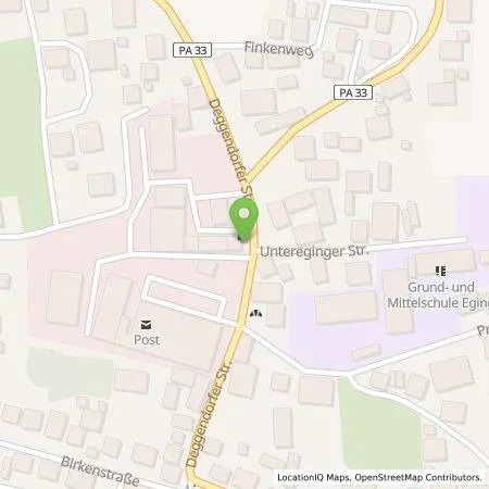 Standortübersicht der Tankstelle EnBW mobility+ AG und Co.KG in 94535 Eging