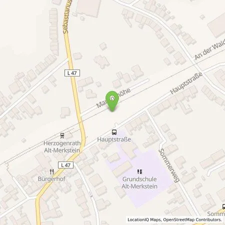 Standortübersicht der Tankstelle STAWAG - Stadt- und Städteregionswerke Aachen AG in 52134 Herzogenrath