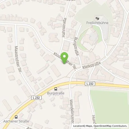 Standortübersicht der Tankstelle STAWAG - Stadt- und Städteregionswerke Aachen AG in 52134 Herzogenrath