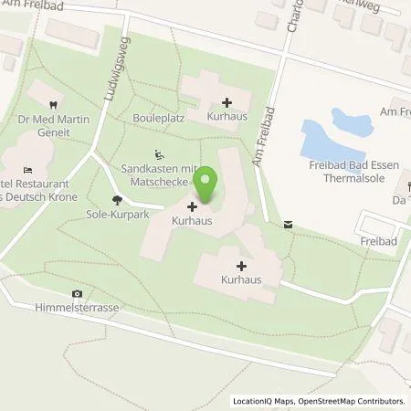 Standortübersicht der Tankstelle Dr. Becker Klinikgesellschaft SE & Co. KG in 49152 Bad Essen