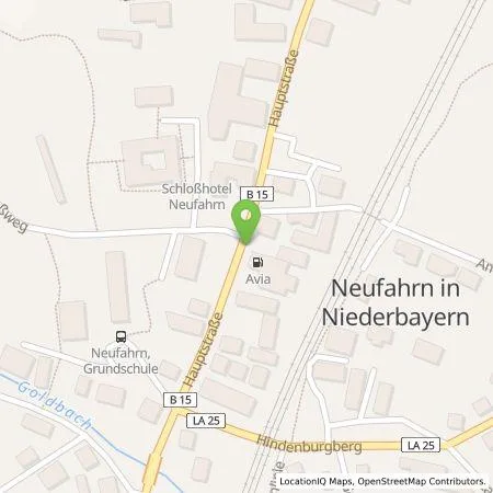 Standortübersicht der Tankstelle Energie Südbayern GmbH in 84088 Neufahrn