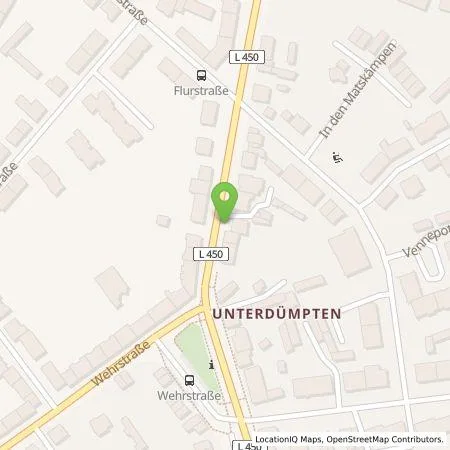 Standortübersicht der Tankstelle HOCHTIEF Ladepartner GmbH in 46047 Oberhausen