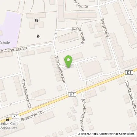 Standortübersicht der Tankstelle Shell Deutschland GmbH in 18311 Ribnitz-Damgarten