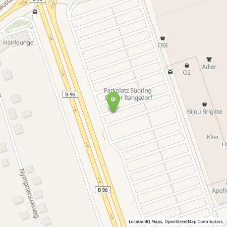 Standortübersicht der Tankstelle Shell Deutschland GmbH in 15834 Rangsdorf