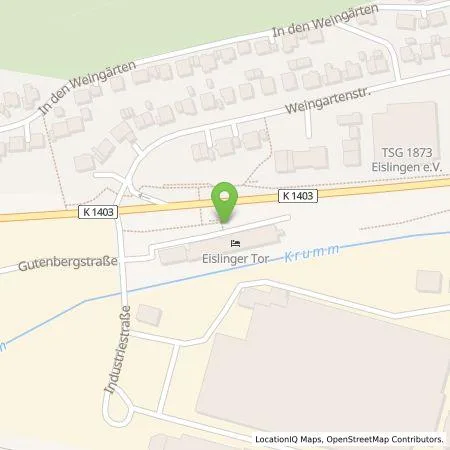 Standortübersicht der Tankstelle Salvia Group GmbH in 73054 Eislingen /Fils