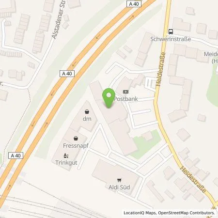 Standortübersicht der Tankstelle EnBW mobility+ AG und Co.KG in 45476 Mülheim an der Ruhr