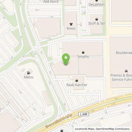 Standortübersicht der Tankstelle EnBW mobility+ AG und Co.KG in 44149 Dortmund