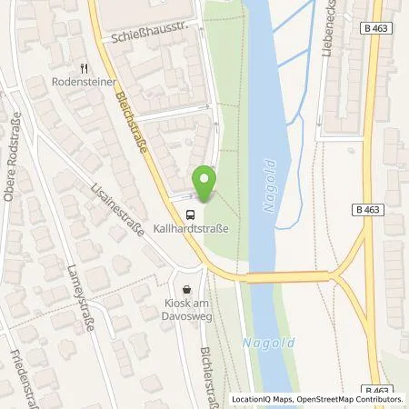 Standortübersicht der Tankstelle SWP Stadtwerke Pforzheim GmbH&Co.KG in 75173 Pforzheim