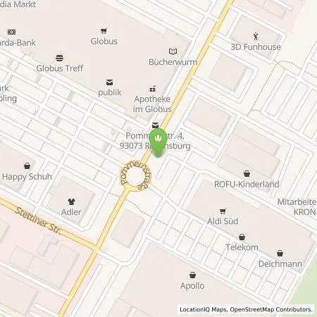 Standortübersicht der Tankstelle Shell Deutschland GmbH in 93073 Neutraubling