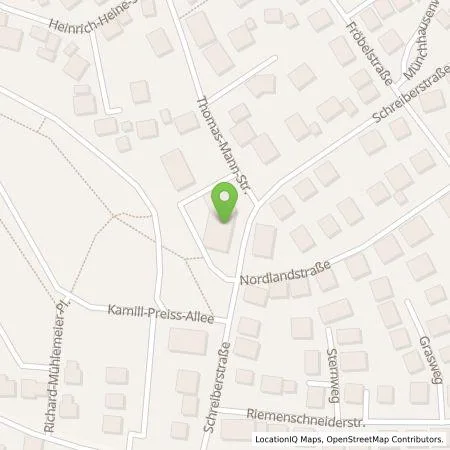 Standortübersicht der Tankstelle Claus Heinemann Elektroanlagen GmbH in 97616 Bad Neustadt a.d.Saale